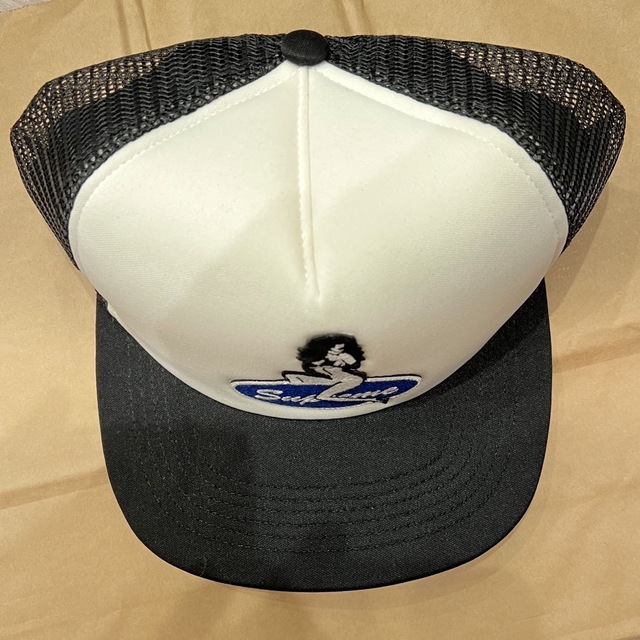 Supreme Pin Up Mesh Back 5-Panel BLACK