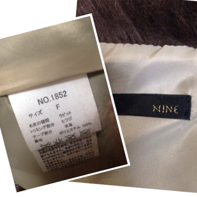 NINE(ナイン)のNINE チベットラムファー レディースのジャケット/アウター(毛皮/ファーコート)の商品写真