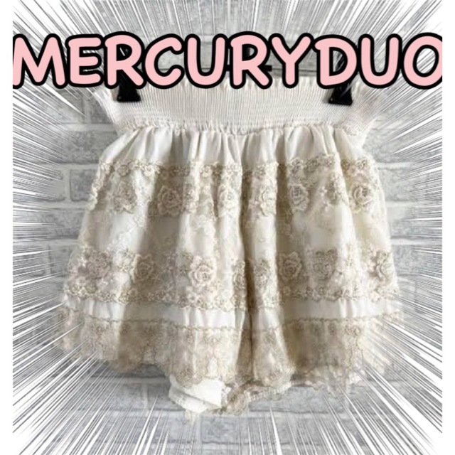 MERCURYDUO(マーキュリーデュオ)のMERCURYDUO ショートパンツ レディースのパンツ(ショートパンツ)の商品写真