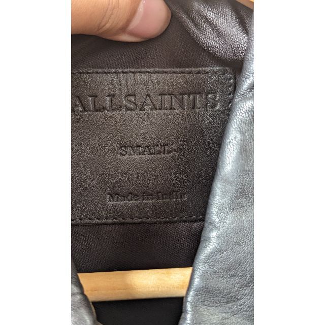 All Saints(オールセインツ)のSALE ALL SAINTS ALLIE LEATHER JACKET メンズのジャケット/アウター(レザージャケット)の商品写真