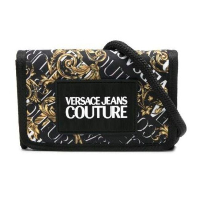 VERSACE JEANS COUTURE ショルダーバッグ バロックプリント