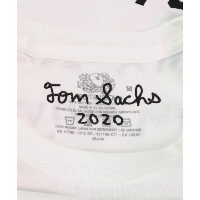 Tom Sachs トムサックス Tシャツ・カットソー M 白 特選品 メンズ