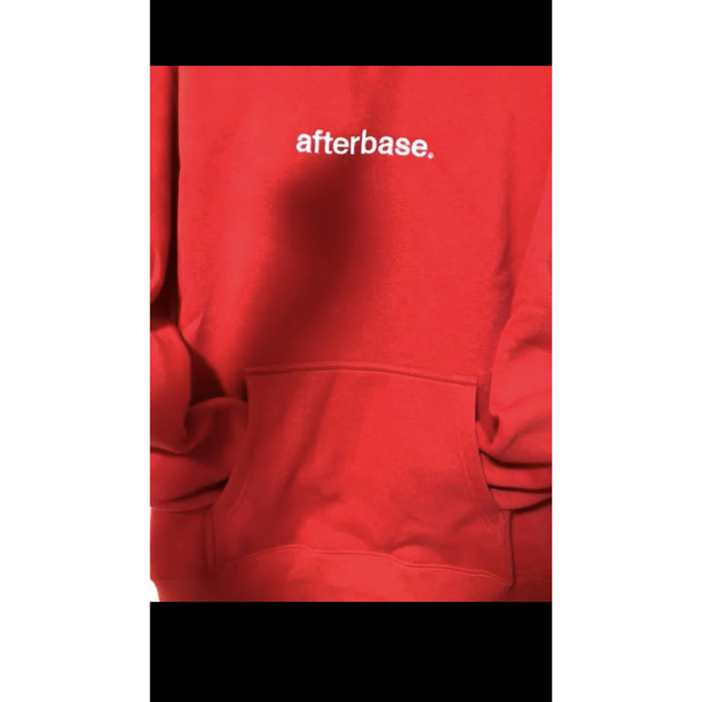 AFTERBASE(アフターベース)のafterbase パーカー (Red) メンズのトップス(パーカー)の商品写真