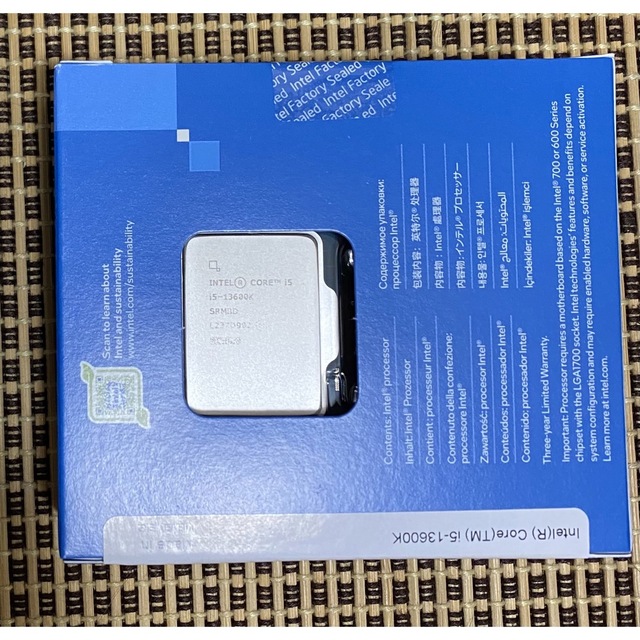 インテルCPU第13世代 Core i5 13600K BOX - PCパーツ