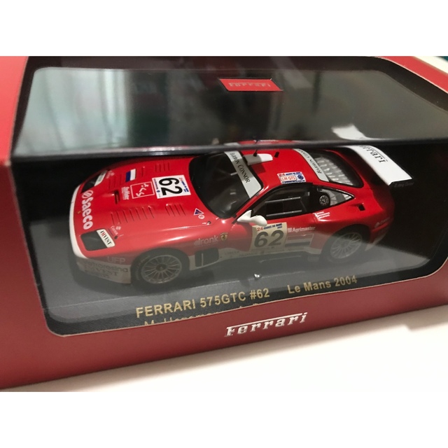 Ferrari(フェラーリ)のイクソ 1/43 フェラーリ 575GTC ル・マン　2004 #62  エンタメ/ホビーのおもちゃ/ぬいぐるみ(ミニカー)の商品写真