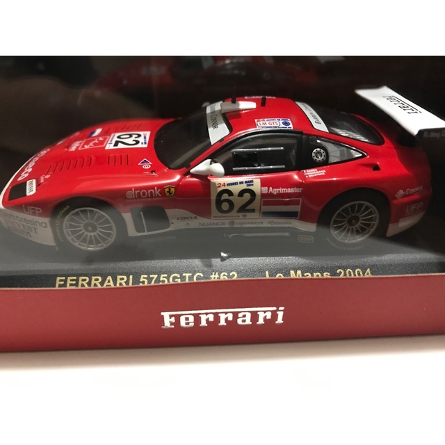 Ferrari(フェラーリ)のイクソ 1/43 フェラーリ 575GTC ル・マン　2004 #62  エンタメ/ホビーのおもちゃ/ぬいぐるみ(ミニカー)の商品写真