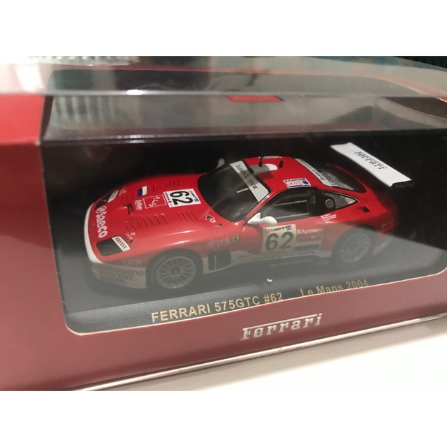 Ferrari(フェラーリ)のイクソ 1/43 フェラーリ 575GTC ル・マン　2004 #62  エンタメ/ホビーのおもちゃ/ぬいぐるみ(ミニカー)の商品写真