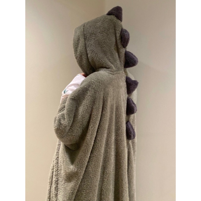 ジェラートピケ⭐︎Sleep⭐︎ダイナソー着る毛布⭐︎グリーン