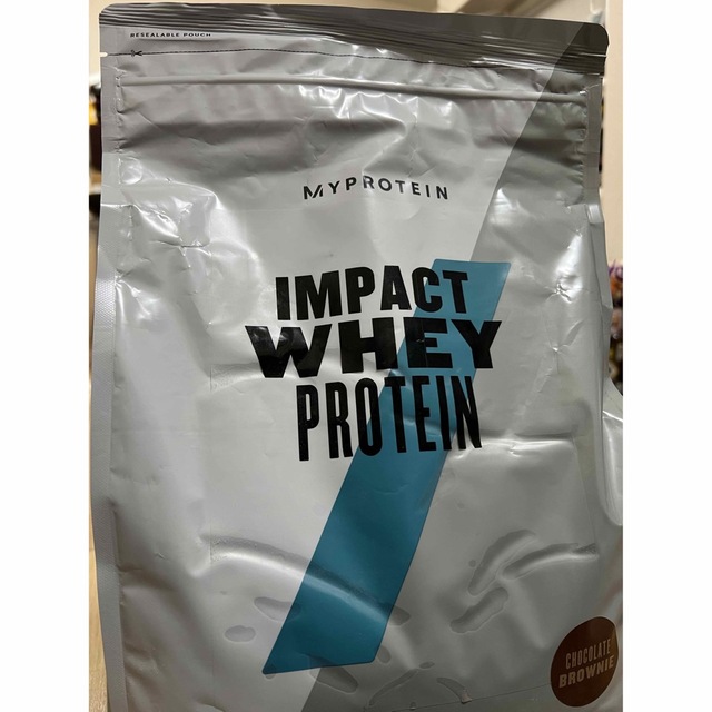 MYPROTEIN(マイプロテイン)の【新品】マイプロテイン チョコレートブラウニー 2.5kg インパクトホエイ 食品/飲料/酒の健康食品(プロテイン)の商品写真