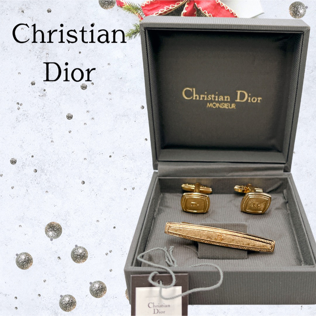 着後レビューで クリスチャン ディオール Dior ネクタイピン タイピン ゴールド