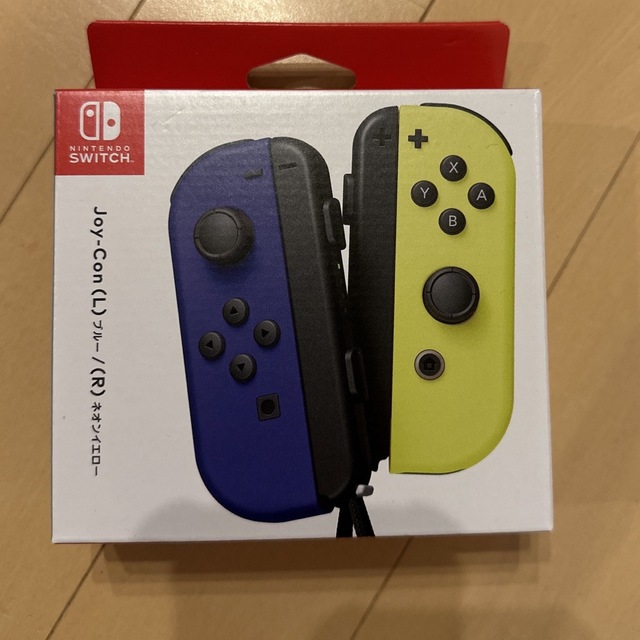 任天堂任天堂　Switch ジョイコン　純正 (L)/(R) ブルー/ネオンイエロー