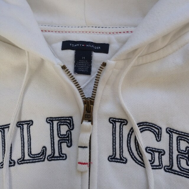 TOMMY HILFIGER(トミーヒルフィガー)の期間限定価格★TOMMY HILFIGER　トミーヒルフィガー ジップパーカー レディースのトップス(パーカー)の商品写真