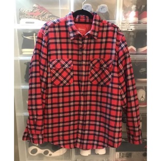 シュプリーム(Supreme)の【Supreme】Arc Logo Quilted Flannel Shirt(シャツ)