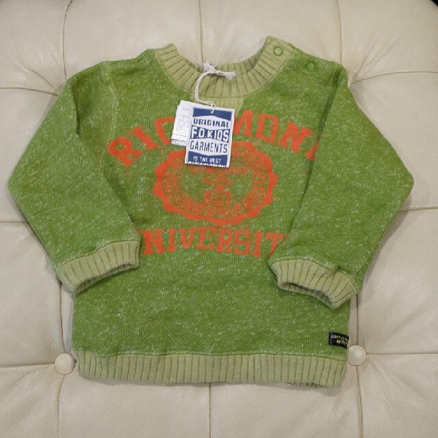 F.O.KIDS(エフオーキッズ)の★新品★F.O.KIDS ニット 80  キッズ/ベビー/マタニティのベビー服(~85cm)(トレーナー)の商品写真