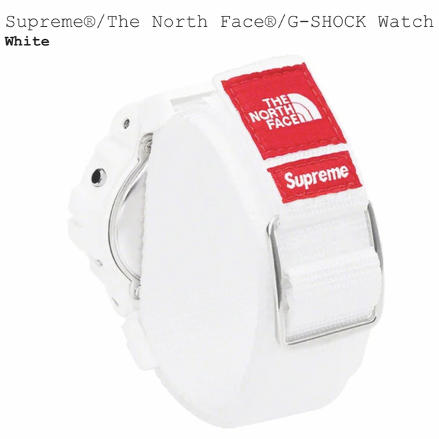 Supreme / The North Face / G-Shock Watch