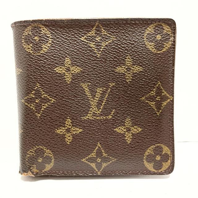 LOUIS VUITTON ルイヴィトン 二つ折り財布 モノグラム-