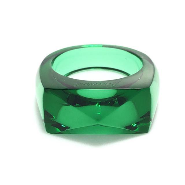 Baccarat - バカラ リング - クリスタルガラスの通販 by ブラン Baccarat - バカラ リング - クリスタルガラスの通販 by ブラン
