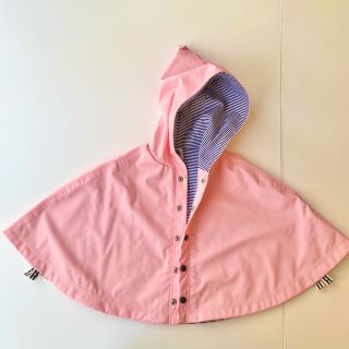 プチバトー(PETIT BATEAU)のプチバトー　レインコートポンチョ　80〜90cm(レインコート)