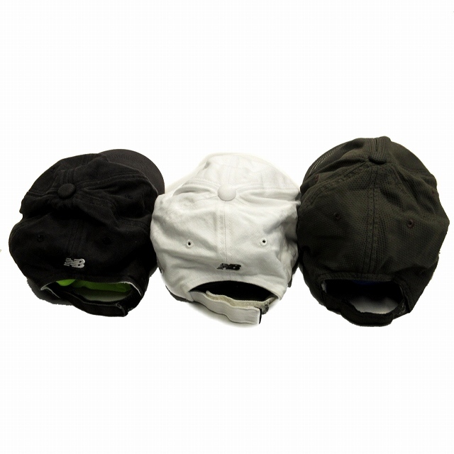 New Balance(ニューバランス)のニューバランス NEW BALANCE キャップ 3点セット まとめ 帽子 メンズの帽子(その他)の商品写真
