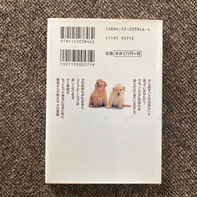 犬と話そう エンタメ/ホビーの本(住まい/暮らし/子育て)の商品写真