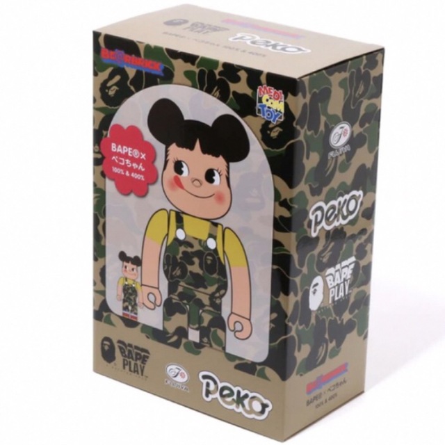 BE＠RBRICK BAPE  ペコちゃん 100% & 400% セットその他