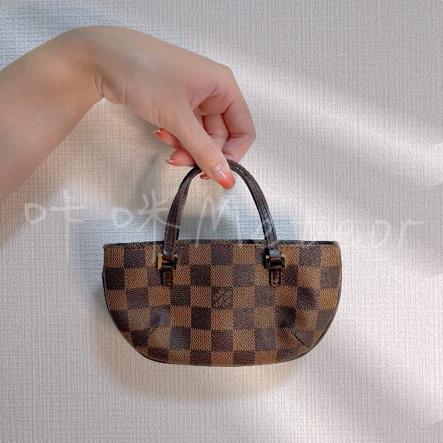 美品】ルイヴィトンダミエマノスクポーチ付属品