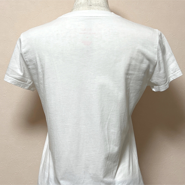 ARMANI EXCHANGE(アルマーニエクスチェンジ)の新品ARMANI EXCHANGEアルマーニエクスチェンジ✨Tシャツ ホワイトS レディースのトップス(Tシャツ(半袖/袖なし))の商品写真