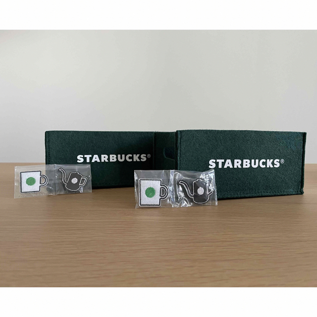 Starbucks(スターバックス)のスターバックス　フェルトボックス　2個セット エンタメ/ホビーのコレクション(ノベルティグッズ)の商品写真