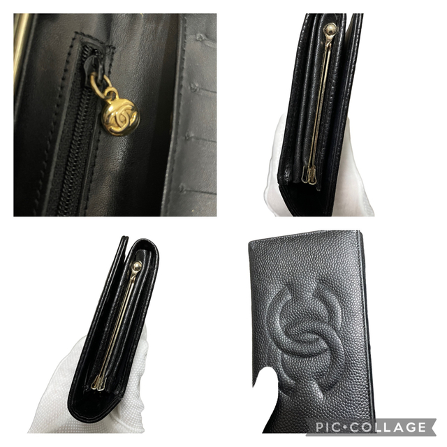 CHANEL(シャネル)のCHANEL 『 シャネル 』 ★ キャビアスキンレザー長財布 レディースのファッション小物(財布)の商品写真