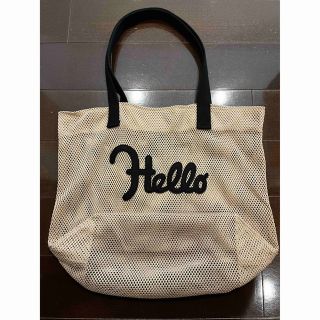 ラドロー(LUDLOW)のラドロー　メッシュ　トートバッグ　Hello(トートバッグ)