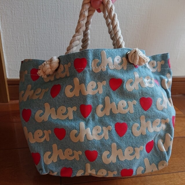 Cher(シェル)の新品◆Cher 手提げバッグ&ポーチ 2点セット レディースのバッグ(トートバッグ)の商品写真