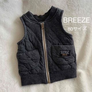 ブリーズ(BREEZE)のBREEZE アウター　ベスト　80サイズ(ジャケット/コート)