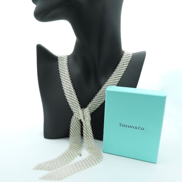 Tiffany & Co. - ティファニー ラージ メッシュ スカーフ ネックレス UU13