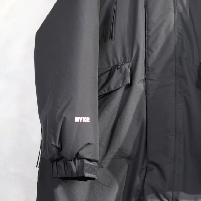 HYKE - HYKE Pertex Hooded Padded military coatの通販 by HYKE - HYKE Pertex Hooded Padded military coatの通販 by