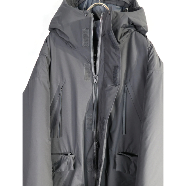 HYKE - HYKE Pertex Hooded Padded military coatの通販 by HYKE - HYKE Pertex Hooded Padded military coatの通販 by