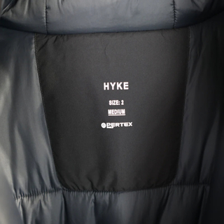 HYKE - HYKE Pertex Hooded Padded military coatの通販 by summit's 