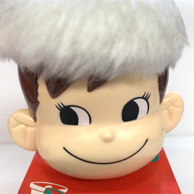 不二家(フジヤ)のポコちゃん クリスマス サンタ オーナメント 不二家 エンタメ/ホビーのおもちゃ/ぬいぐるみ(キャラクターグッズ)の商品写真