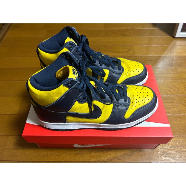 メンズNIKE DUNK HIGH MICHIGAN