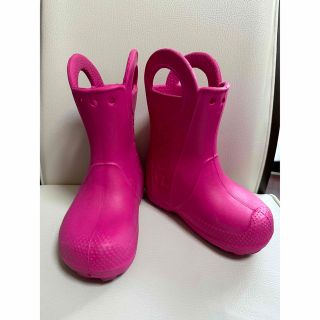 クロックス(crocs)のクロックス　レインブーツ　C8 (15.5cm)(長靴/レインシューズ)