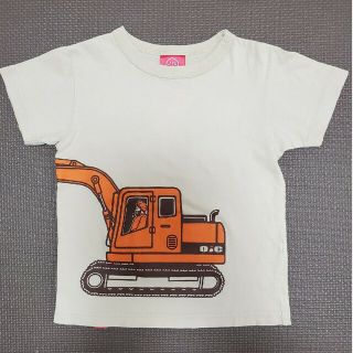 オジコ(OJICO)の◼️はなちゃん様専用◼️　OJICO　ショベルカーTシャツ　カレー　6A(Tシャツ/カットソー)