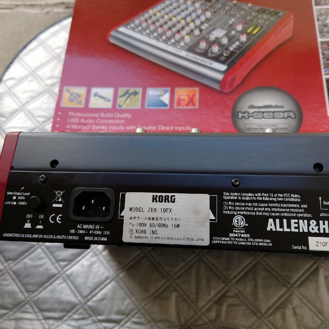 ALLEN&HEATH ZED-10FX ALLEN&HEATH ZED-10FX