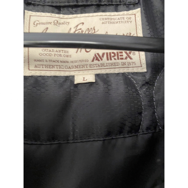 AVIREX(アヴィレックス)のAVIREX フライトジャケット　Lサイズ メンズのジャケット/アウター(フライトジャケット)の商品写真