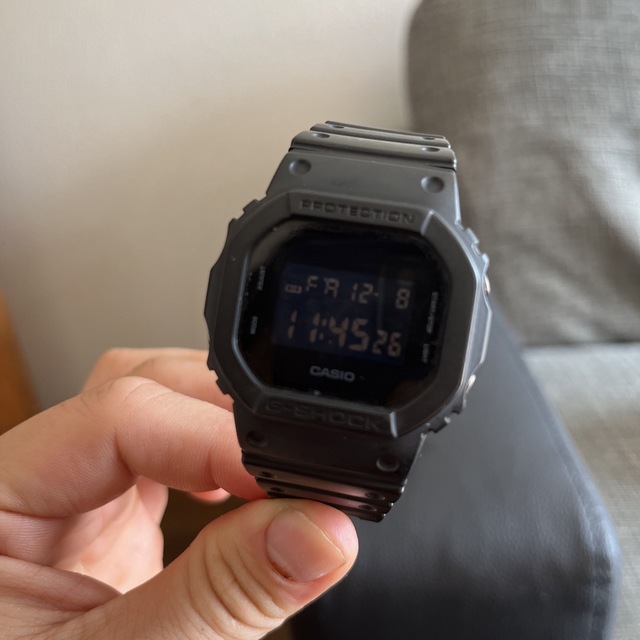 G-SHOCK(ジーショック)の黒のG-SHOCK メンズの時計(腕時計(デジタル))の商品写真