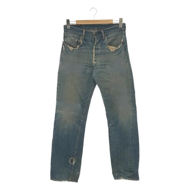 Levi's(リーバイス)のLEVI'S / リーバイス | 1960s | 1960s～ VINTAGE 501 BigE 平行ステッチ 足長R セルビッチ デニム パンツ | インディゴ | メンズ メンズのパンツ(その他)の商品写真