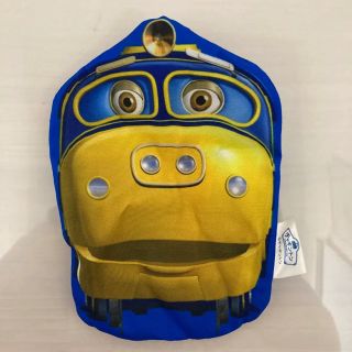 チャギントン　ダイカットポーチ　ブルースター　ガチャガチャ商品(キャラクターグッズ)