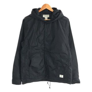 ササフラス(SASSAFRAS)の【美品】  SASSAFRAS / ササフラス | ナイロン コーチ ジャケット フーディ 裏地キルティング | M | ネイビー | メンズ(その他)