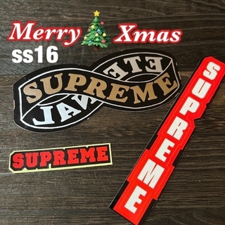 シュプリーム(Supreme)のSUPREME Sticker シュプリームステッカー■ Xmas限定ss16(その他)