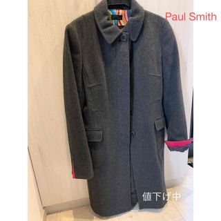 ポールスミス(Paul Smith)のPaul Smith blackダークグレーコート　(ロングコート)