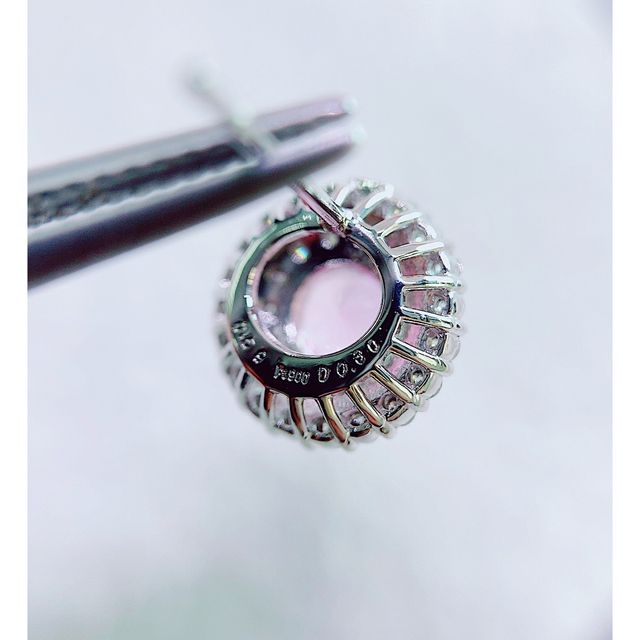 上品】 ☆1.17ct☆✨ピンクサファイア0.6ctダイヤモンドプラチナピアス