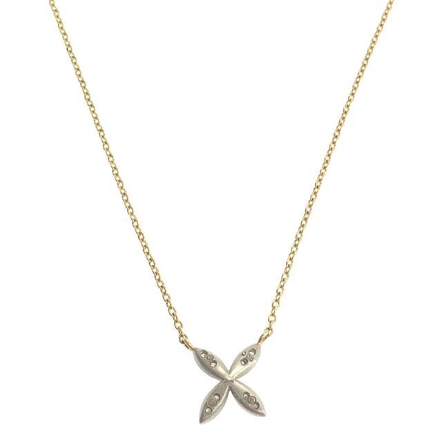 hum / ハム | フラワー モチーフ 18K ダイヤ ネックレス | ゴールド | レディース
